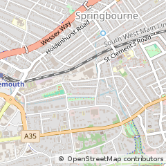 Map of Bournemouth