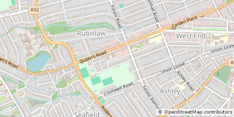 Map of Aberdeen