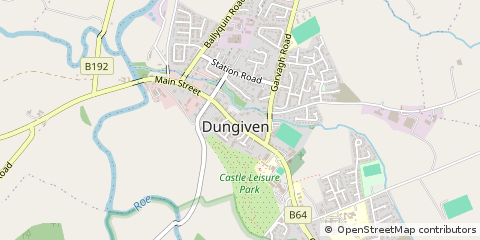 Map of Co Derry, Co. Derry