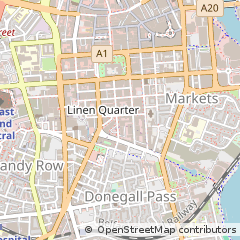 Map of Belfast