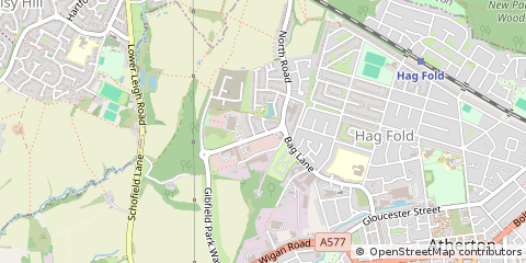 Map of Manchester