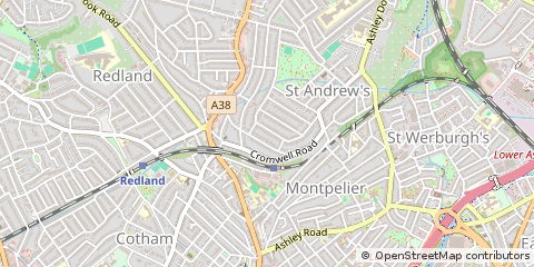 Map of Bristol