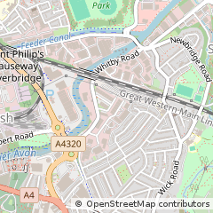 Map of ST Philips, Bristol