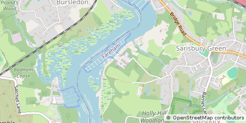 Map of Southampton