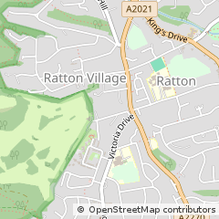 Map of Eastbourne, East Sussex