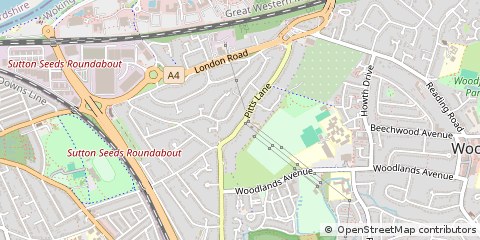 Map of Reading