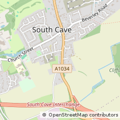 Map of Brough, East Yorkshire