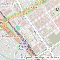 Map of Milton Keynes