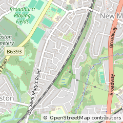 Map of Manchester