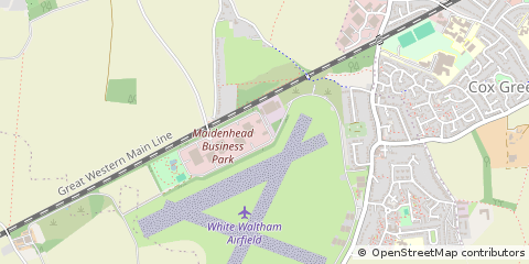 Map of Maidenhead, Berkshire