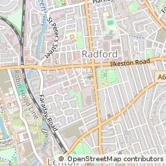 Map of Nottingham