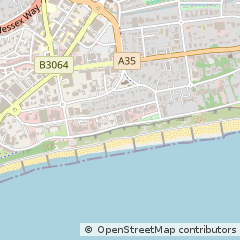Map of Bournemouth, Dorset