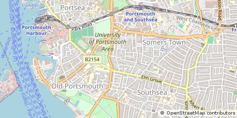 Map of Southsea