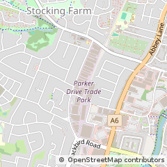 Map of Leicester