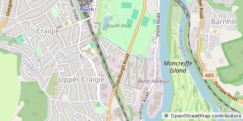 Map of Perth