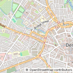 Map of Derby, Derbyshire