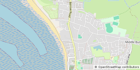Map of Burnham on SEA, Somerset