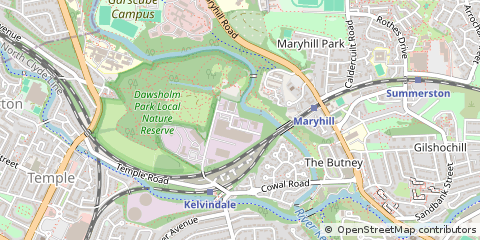 Map of Glasgow