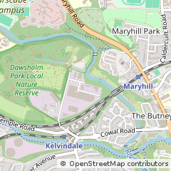 Map of Glasgow