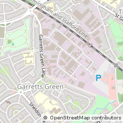 Map of Birmingham