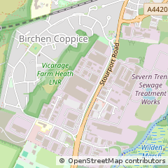 Map of Kidderminster