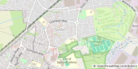 Map of Derby