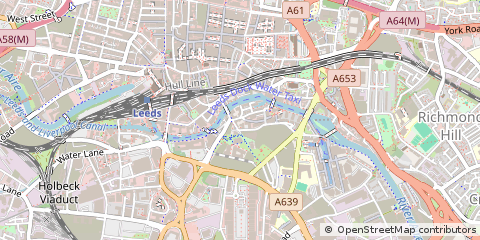 Map of Leeds