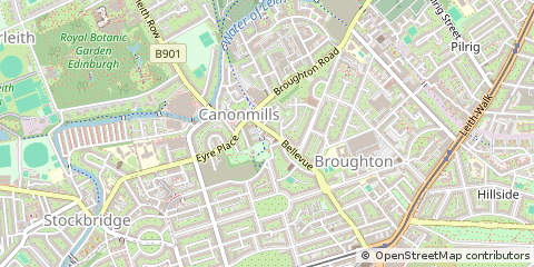 Map of Edinburgh