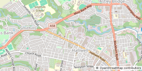 Map of Bolton