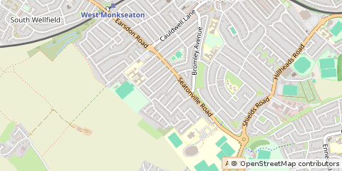 Map of Whitley BAY