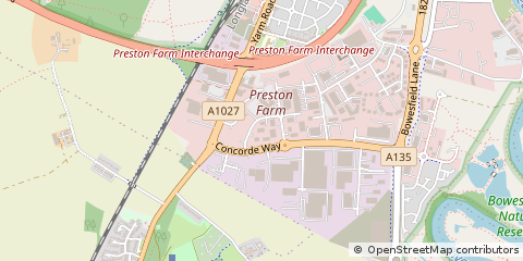 Map of Stockton-on-Tees