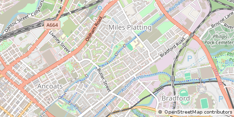 Map of Manchester