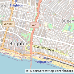 Map of Brighton, East Sussex