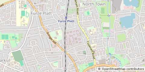 Map of Maidenhead, Berkshire