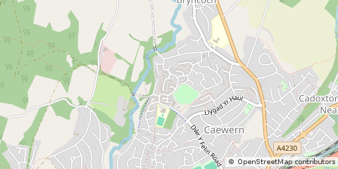 Map of Neath