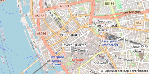 Map of Liverpool