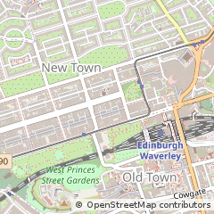 Map of Edinburgh