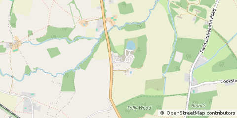 Map of Lewes, East Sussex