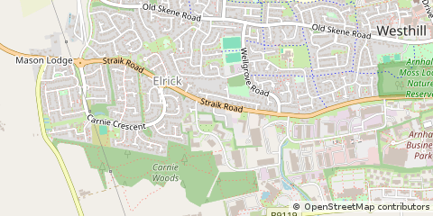 Map of Westhill