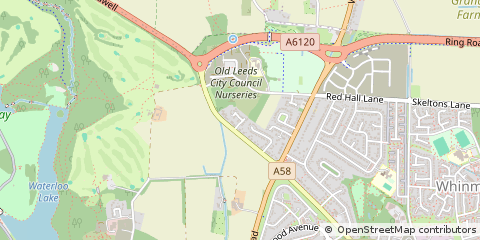 Map of Leeds