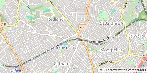 Map of Bristol