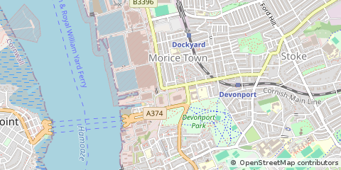 Map of Plymouth