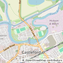 Map of West Yorkshire