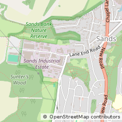Map of High Wycombe, Berkshire