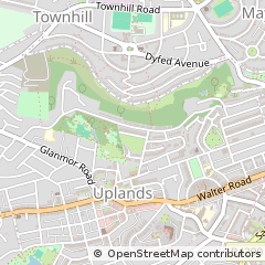 Map of Swansea