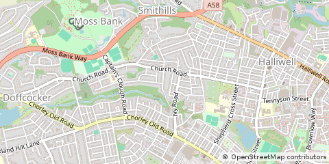 Map of Bolton