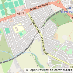 Map of Pudsey