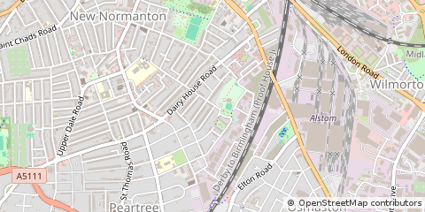 Map of Derby