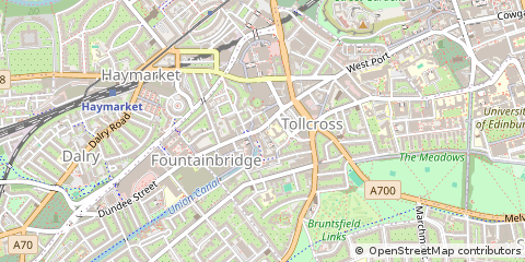 Map of Edinburgh