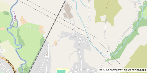 Map of Swansea